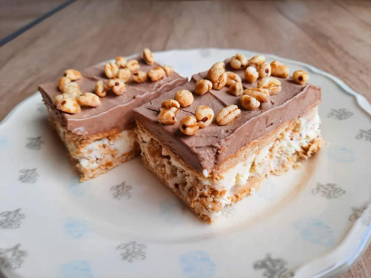 ciasto a la kinder country bez pieczenia