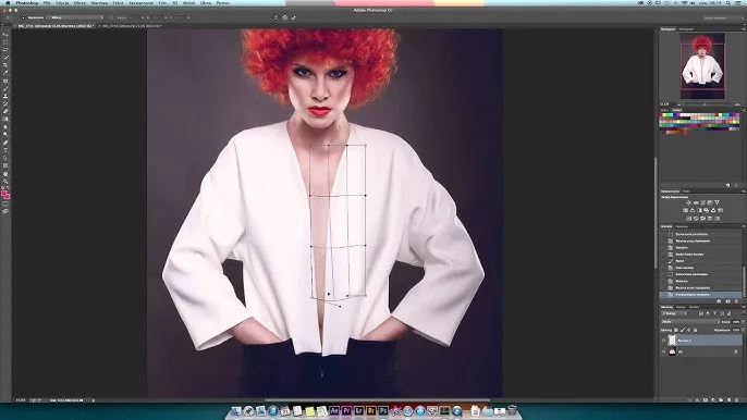 Photoshop narzędzie przekształcanie swobodne