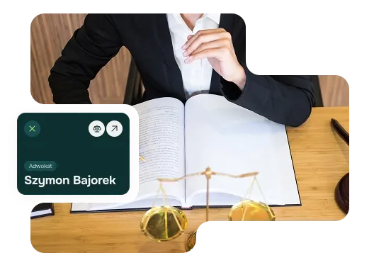 prawnik analizujący dokumenty spadkowe