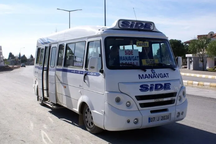 Dolmusz Kemer transport publiczny