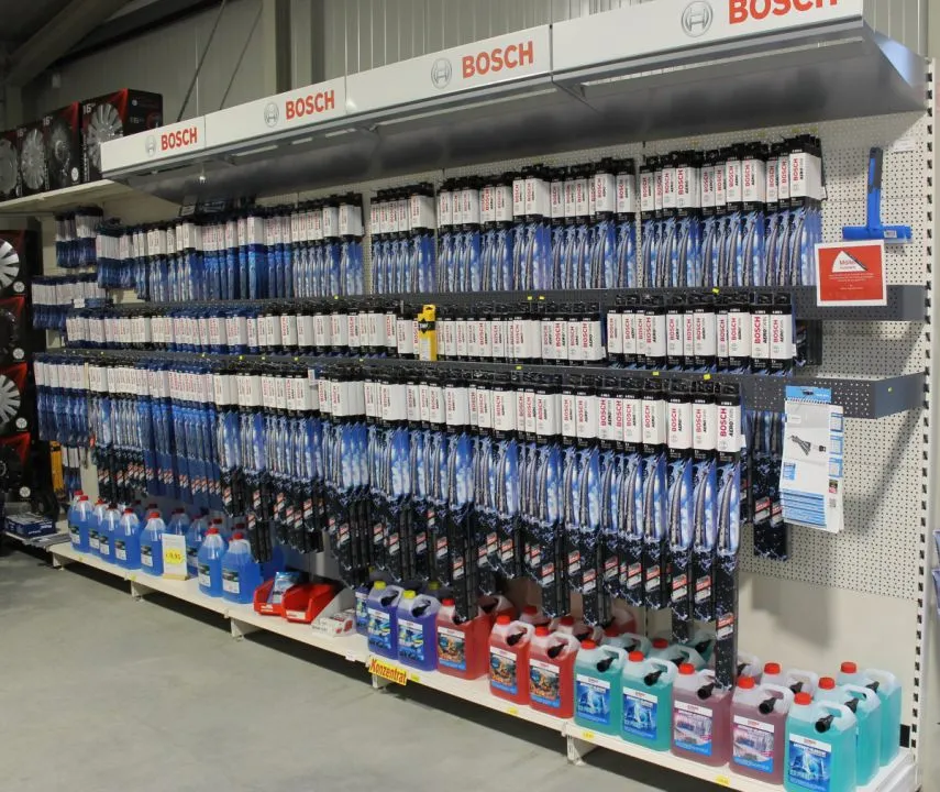 Autoteile Regal Auswahl