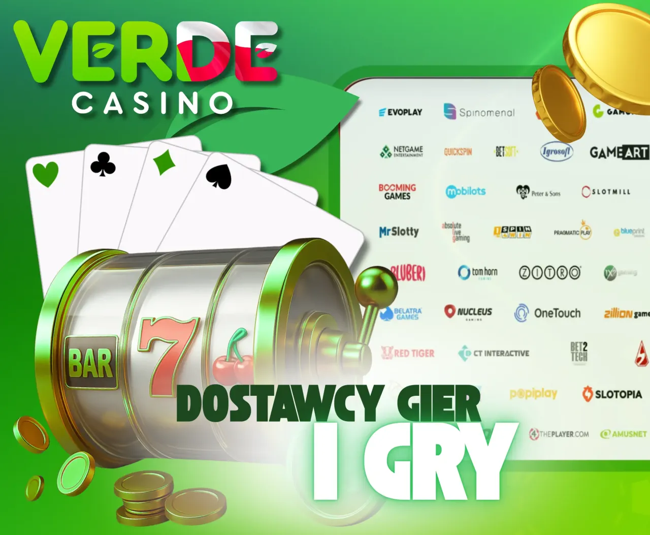 Gry slotowe Verde Casino, automaty online