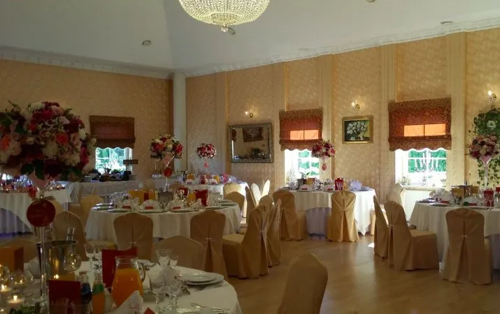 Restauracja Dworek Amber wnętrze dania