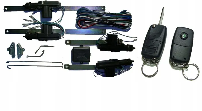 Zestaw uniwersalny centralny zamek Skoda Fabia