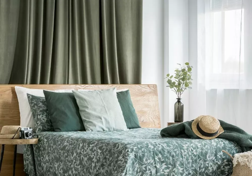 zasłony do sypialni kolory inspiracje