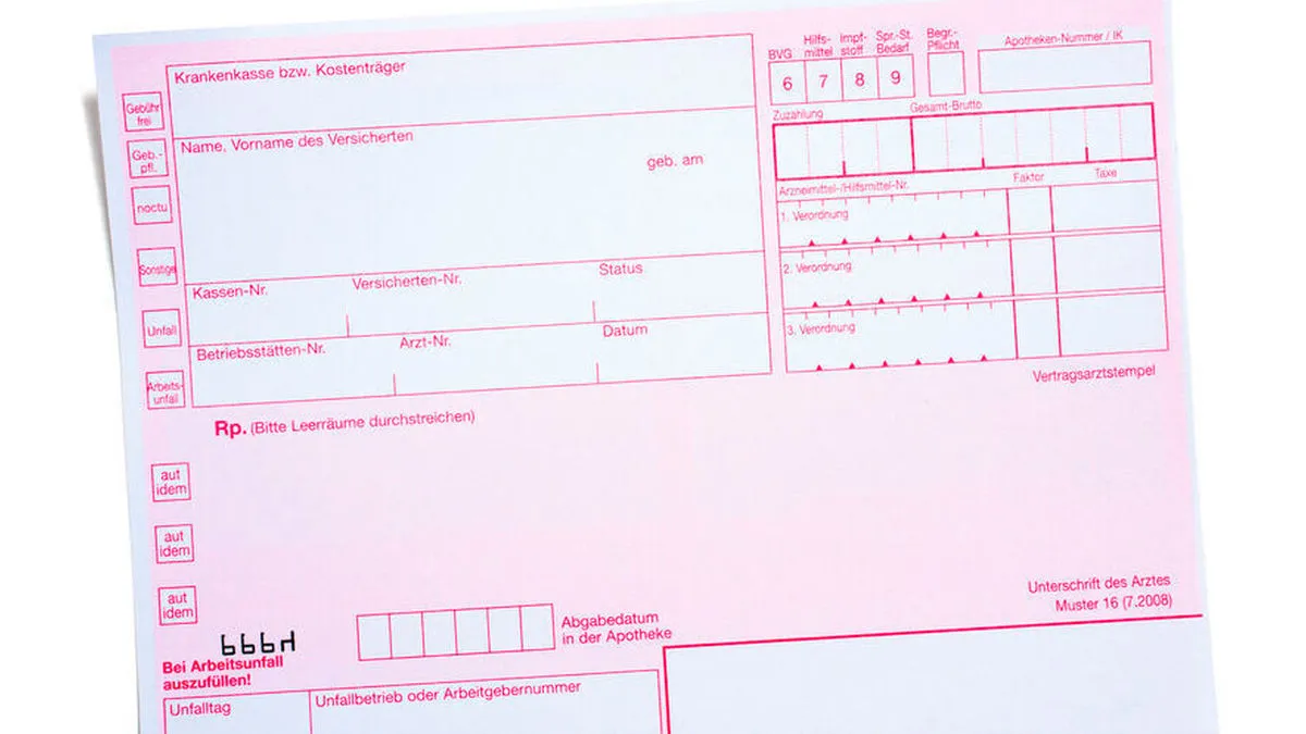 abgelaufenes Rezept Apotheke