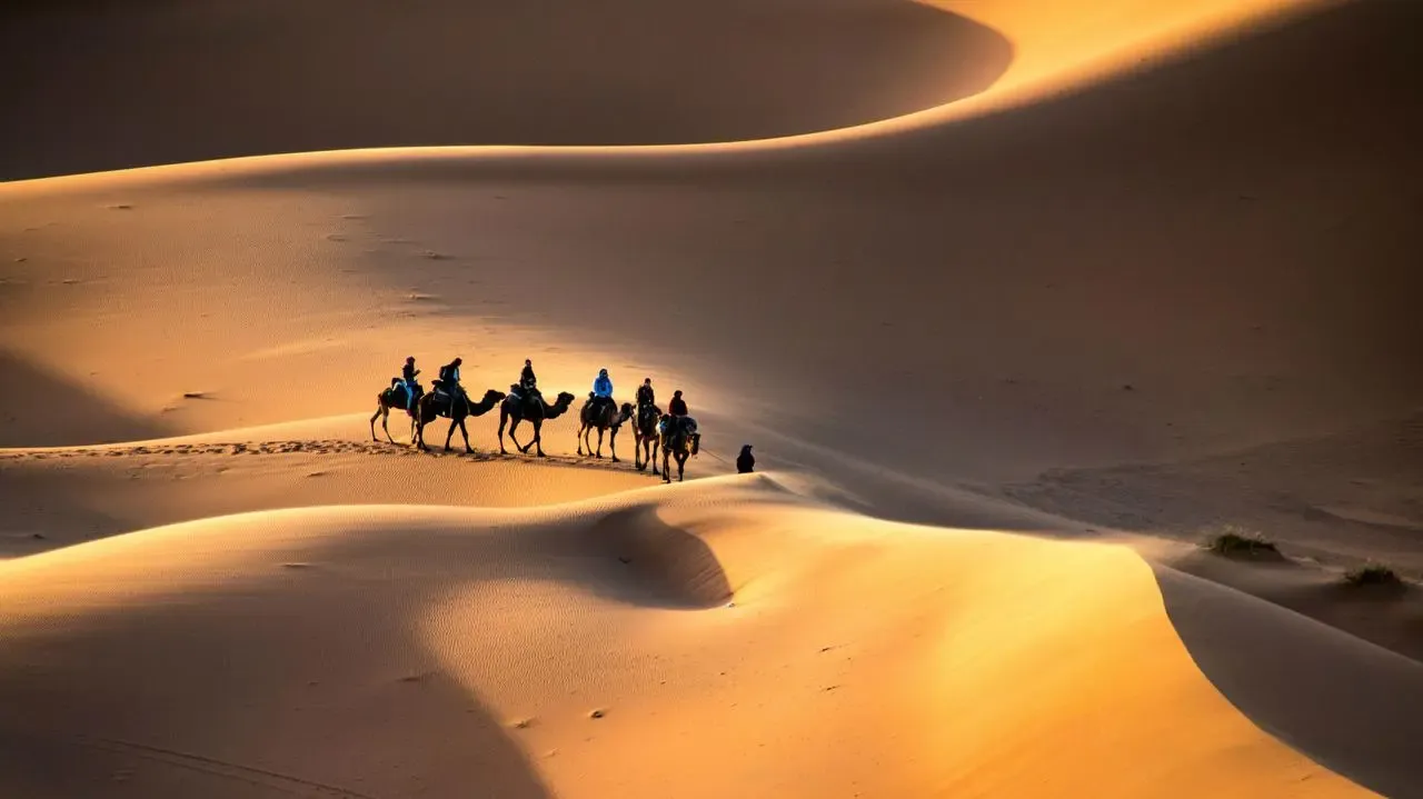 Pustynia Sahara ekstremalne temperatury