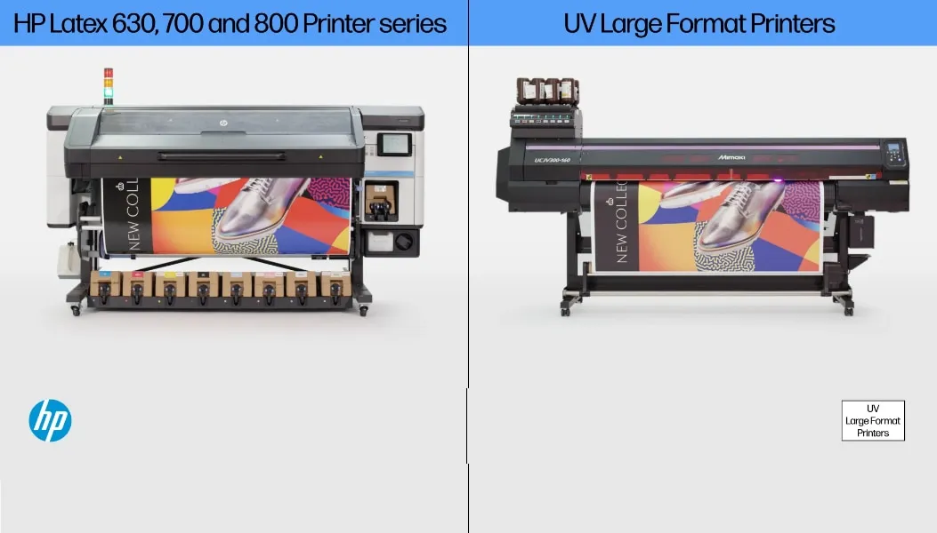 drukarka solwentowa UV lateksowa porównanie