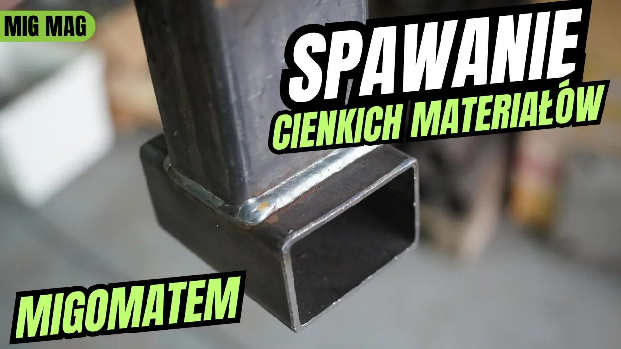 Tabela ustawień spawania MIG MAG cienkie blachy