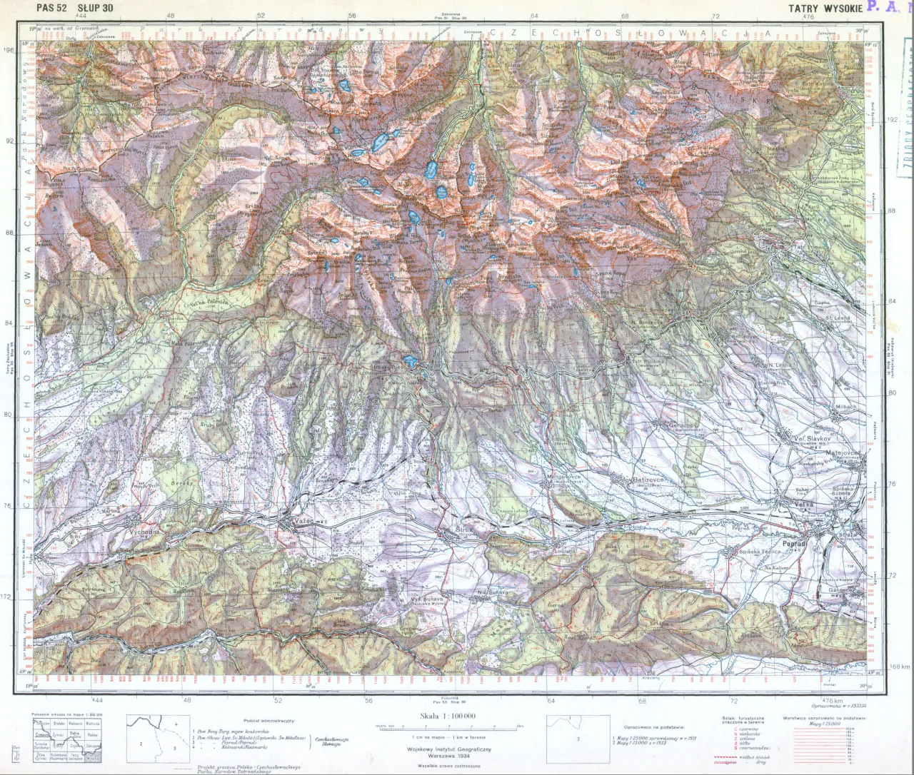 stare mapy tatr, pierwsi pasterze w tatrach, dawne tatrzańskie ścieżki