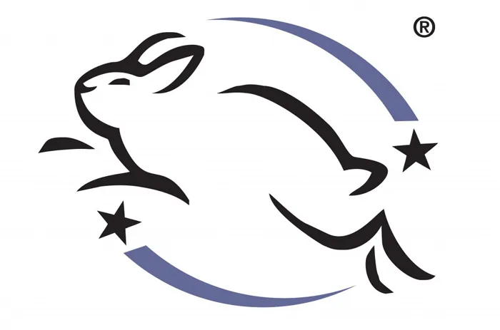 Logotypy certyfikat&oacute;w cruelty-free: Leaping Bunny, PETA Beauty Without Bunnies