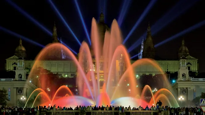 Fontana Magica Montjuic spettacolo