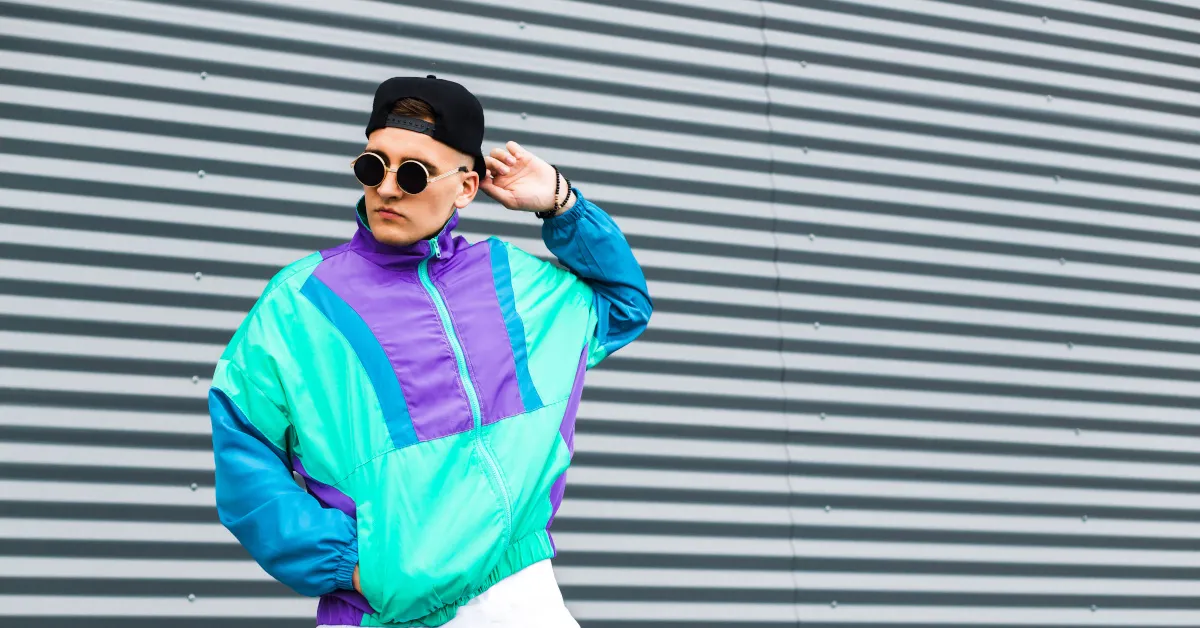 męskie stylizacje lata 90 hip hop grunge