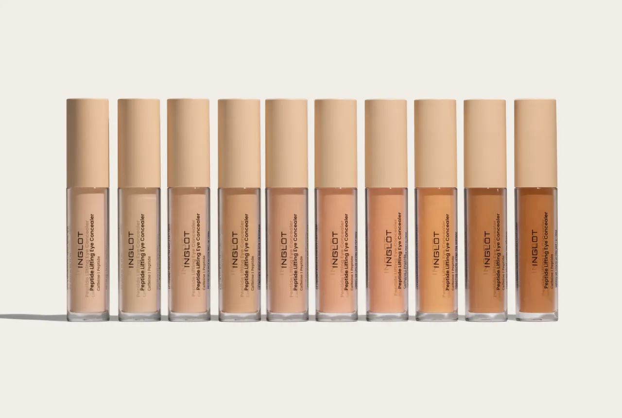 korektor pod oczy r&oacute;żne odcienie i aplikacja