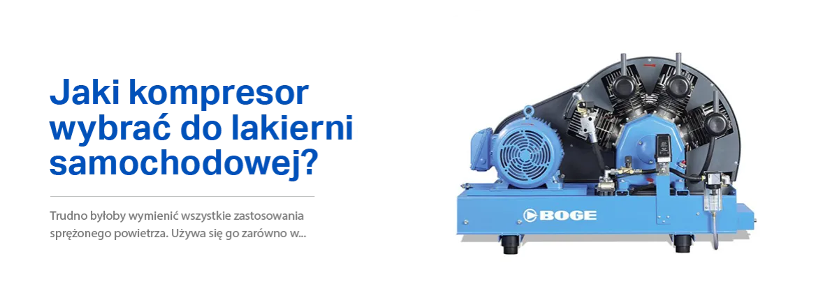 Rodzaje kompresorów do malowania samochodu