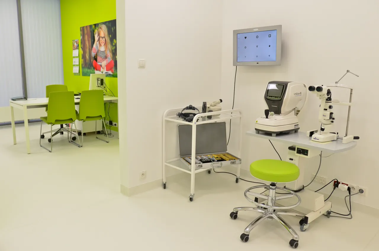 okulistyka dziecięca gabinet lekarski