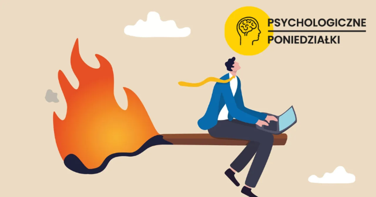 objawy wypalenia zawodowego infografika