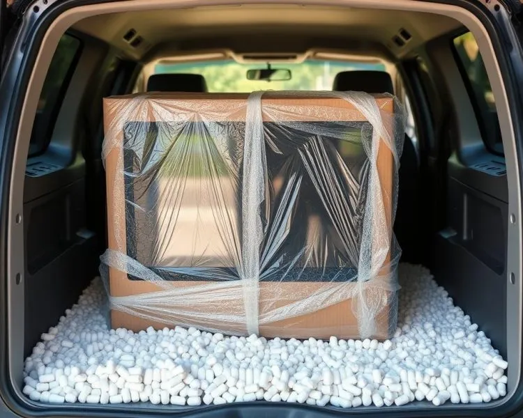 materiały zabezpieczające telewizor do transportu folia bąbelkowa koce