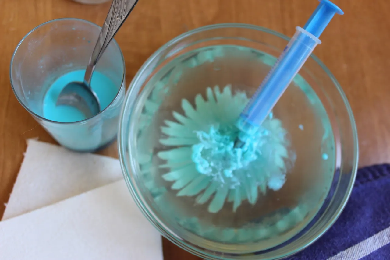 galaretka 3D stokrotka, prosta galaretka 3D kwiat