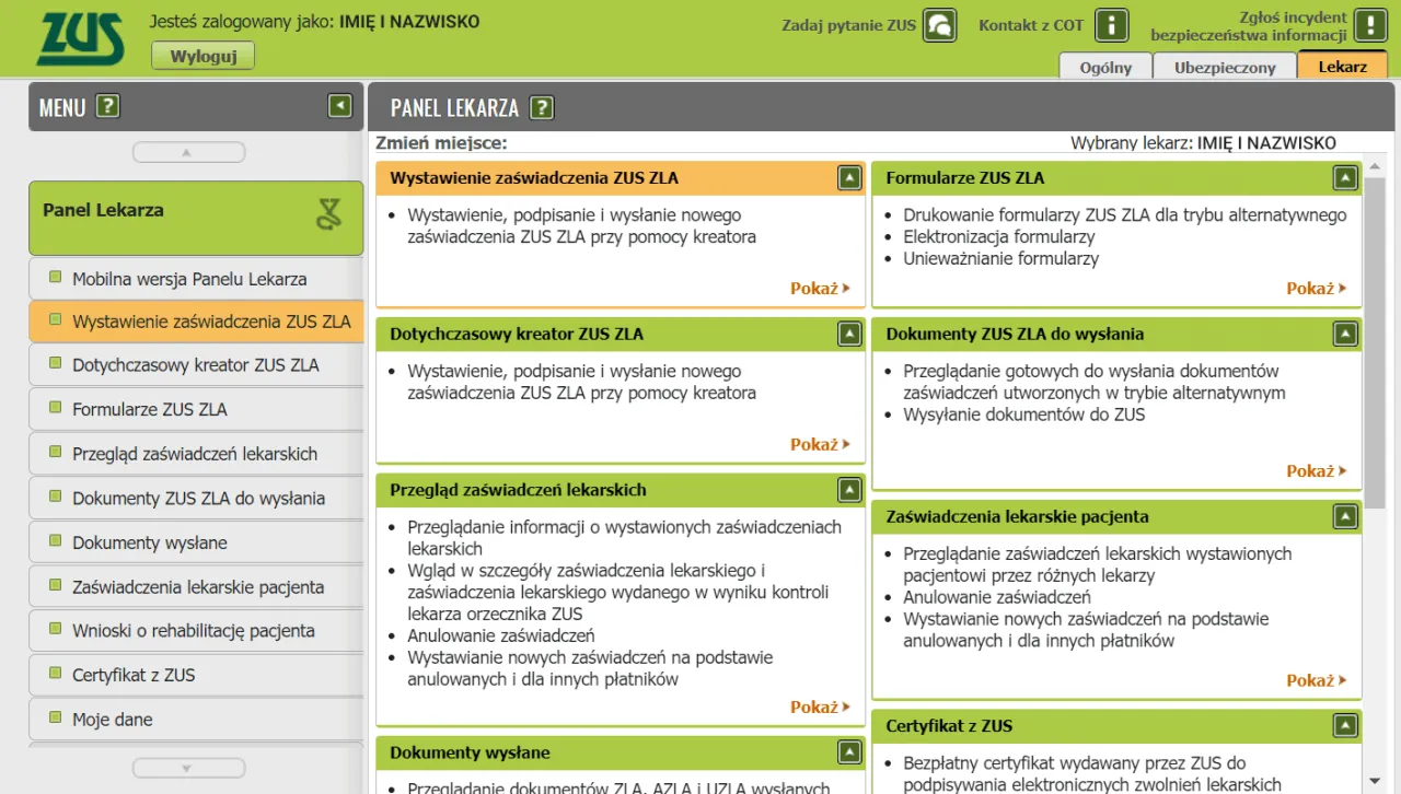 Kalendarz z zaznaczonymi trzema dniami wstecz od obecnej daty