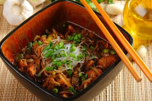 składniki do chińskiej zupy