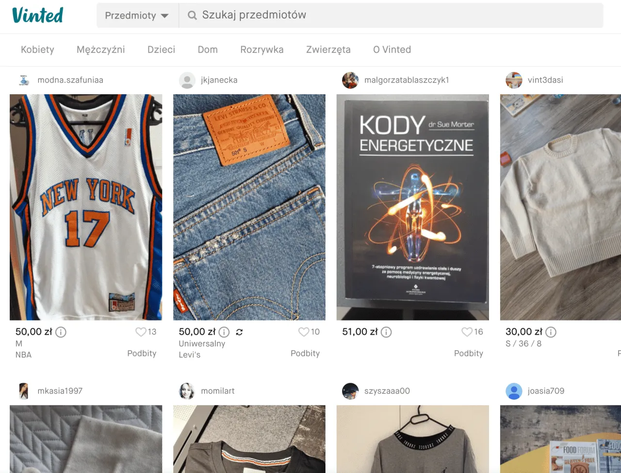 online sprzedaż ubrań platformy