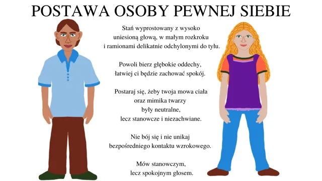 osoba asertywnie komunikująca, pewność siebie