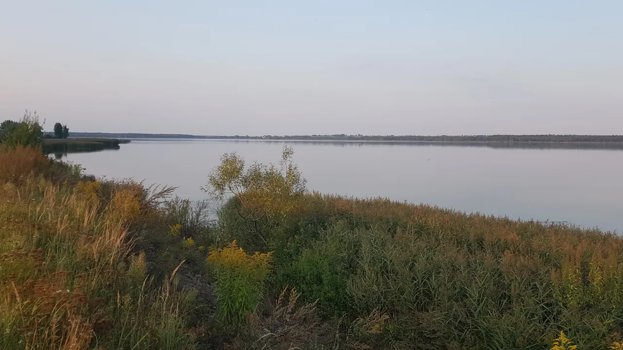 Zapora Kozłowa Góra widok ogólny