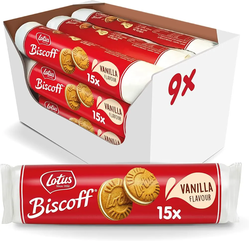 ciastka lotus biscoff opakowania i rodzaje