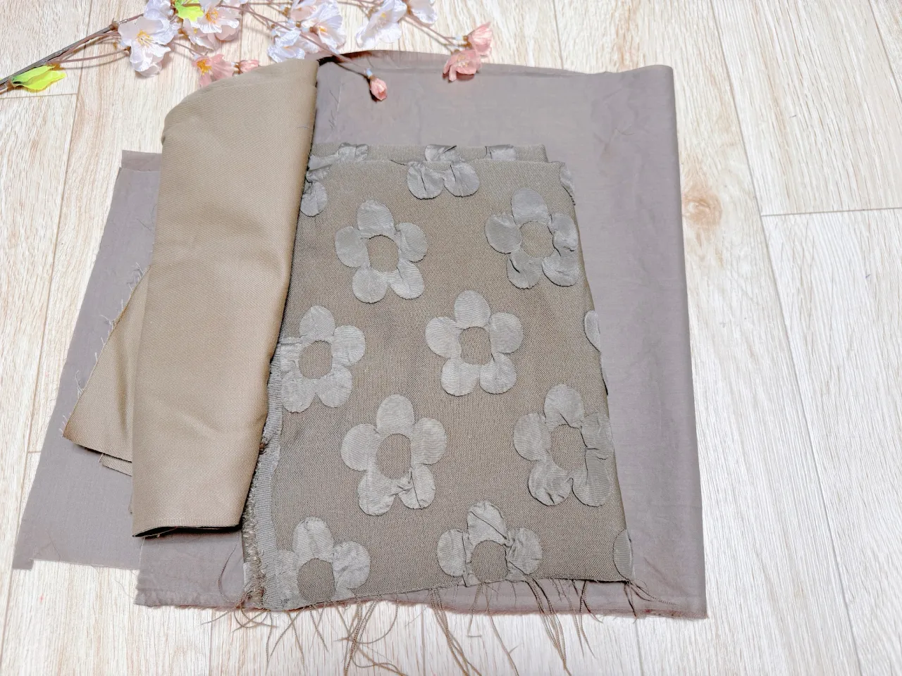 materiały do szycia spódnicy bombki