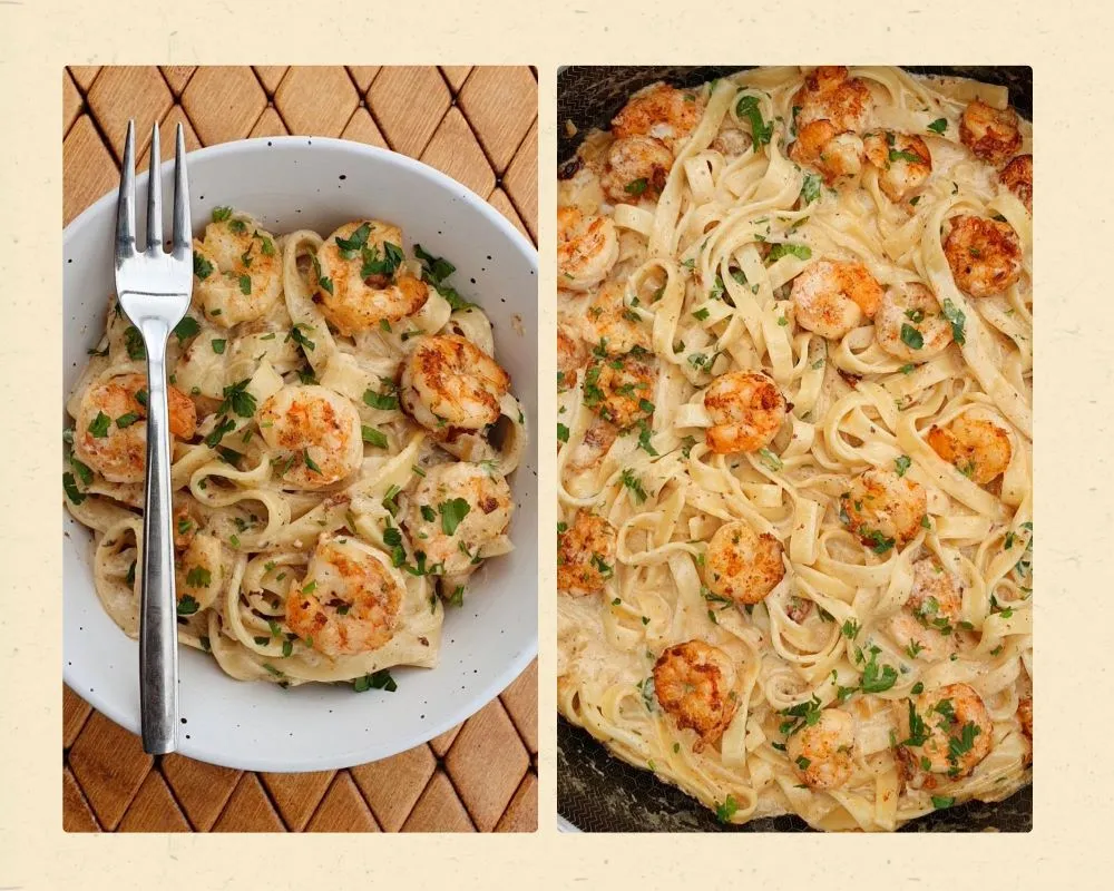 Świeże i mrożone krewetki do makaronu