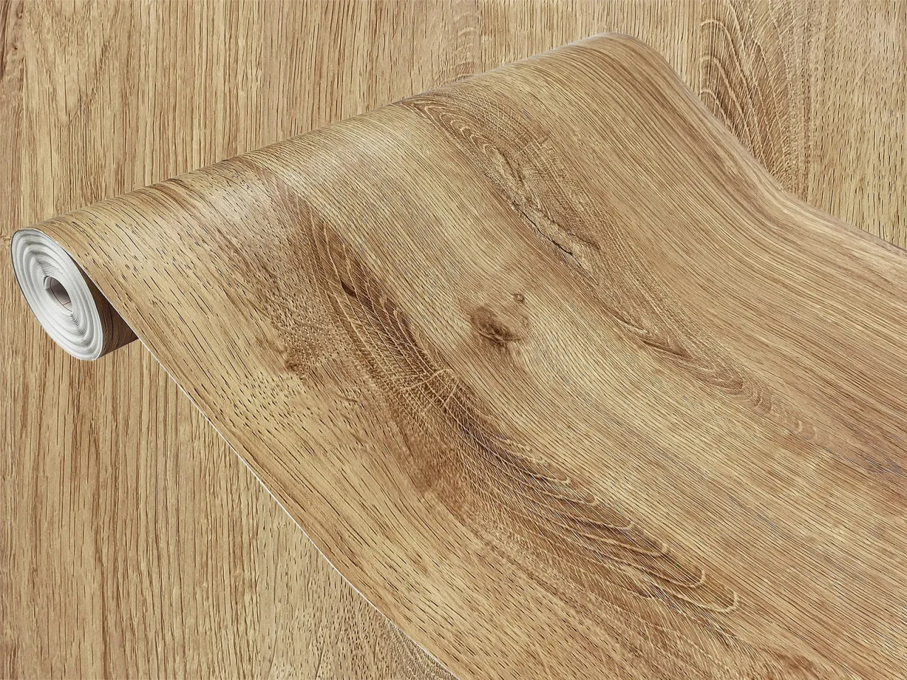 Drzwi okleina imitacja drewna matowa