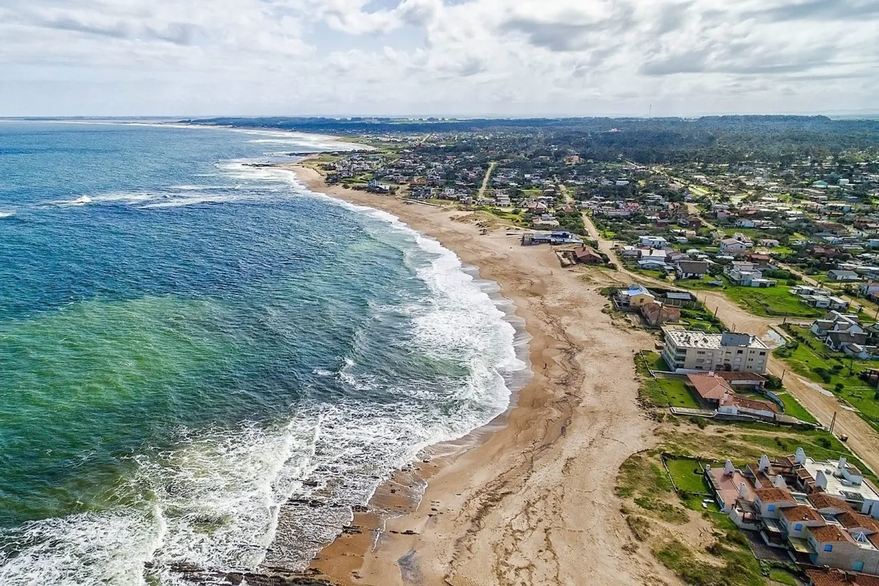 panoramica costa Uruguay diverse spiagge