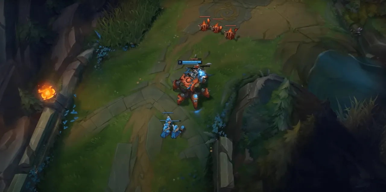 League of Legends wave management 1v1