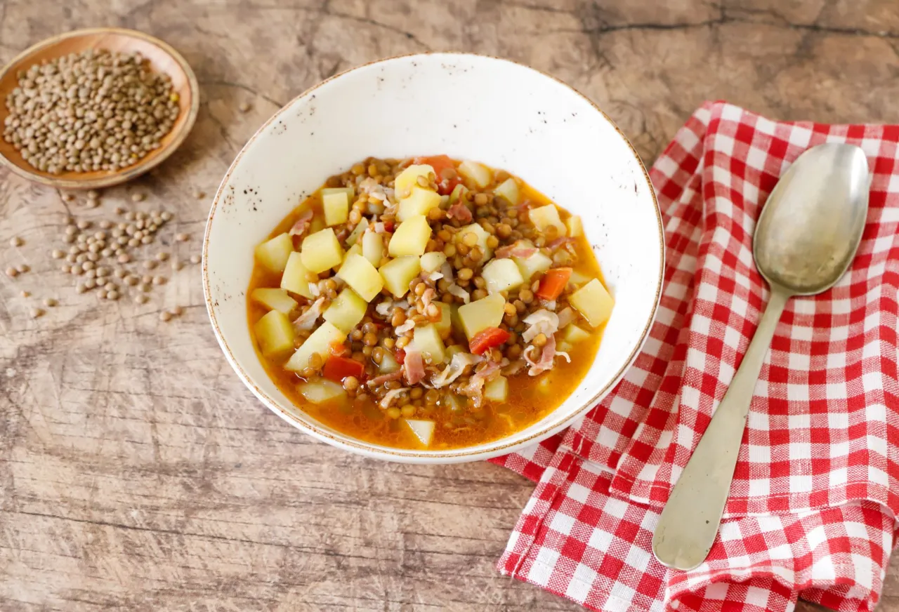 Varianti minestra di lenticchie