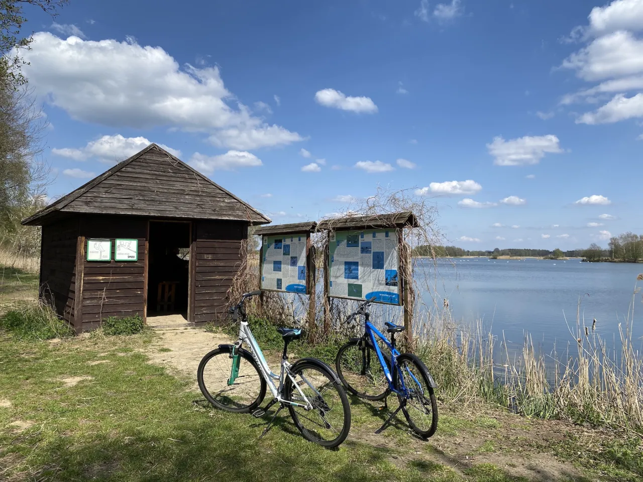 Ruda Sułowska rowerem Stawy Milickie