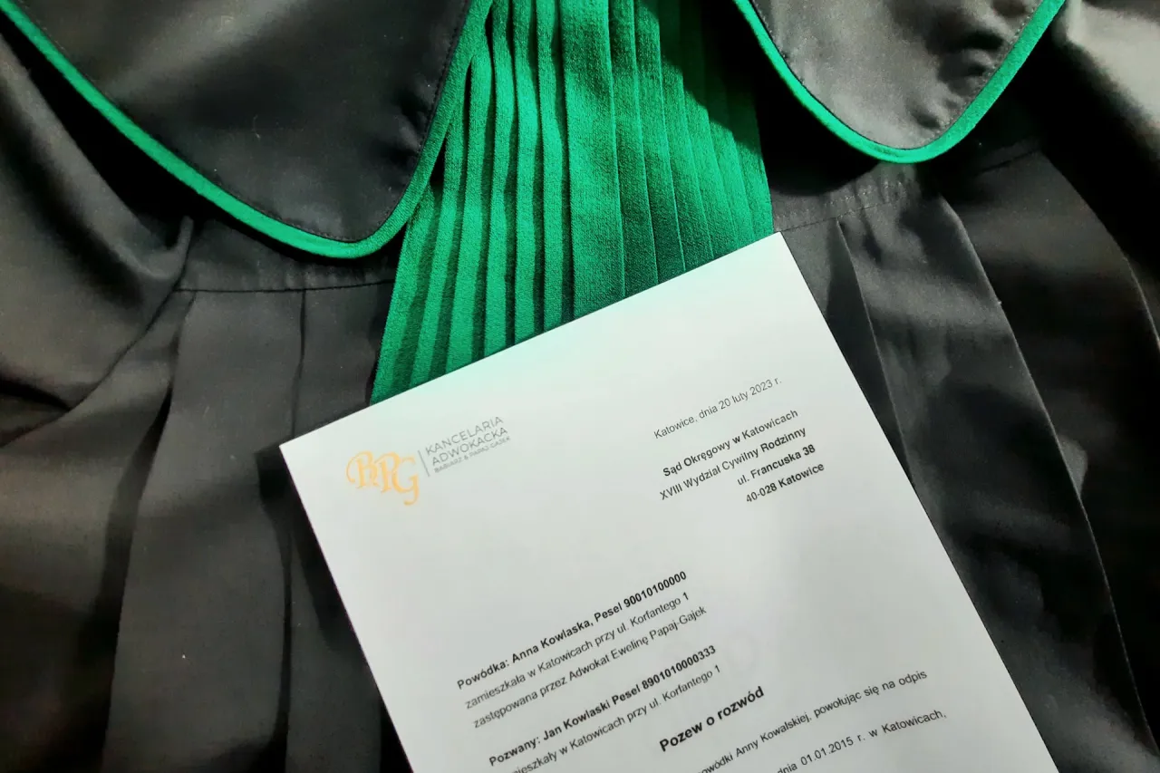 schemat czasowy prawomocność wyroku rozwodowego