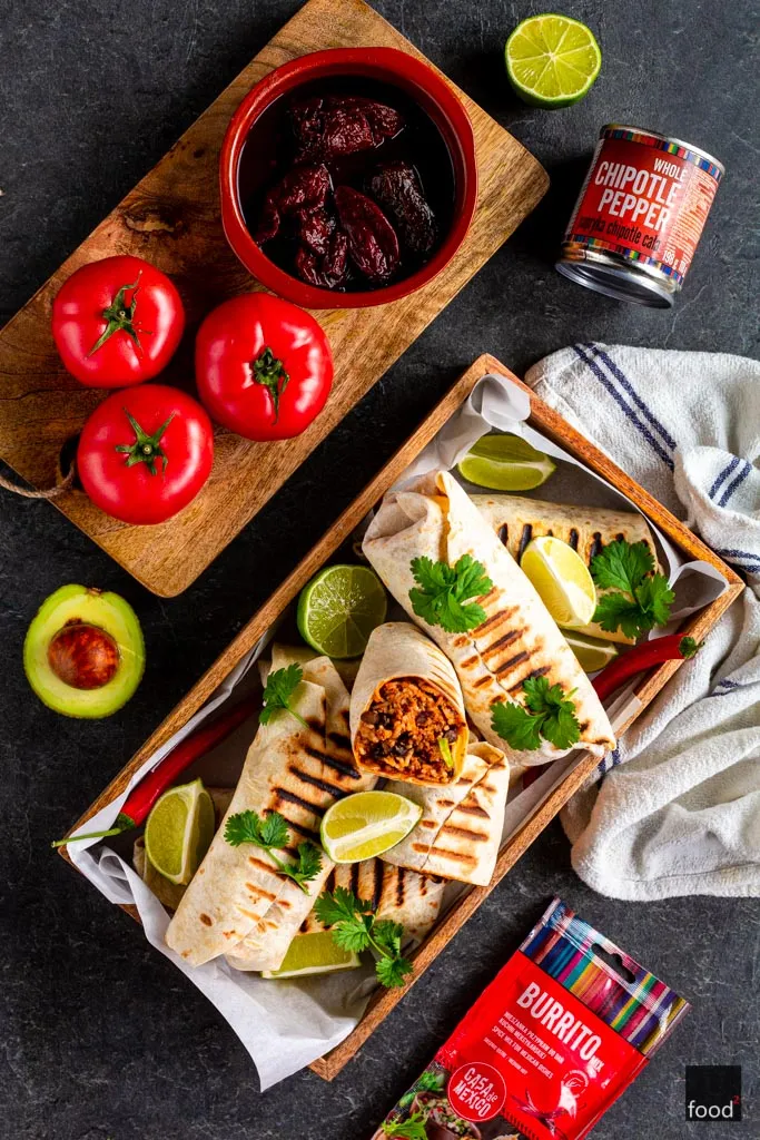 Zdjęcie Pyszne burrito z wołowiną: łatwy przepis na idealny obiad
