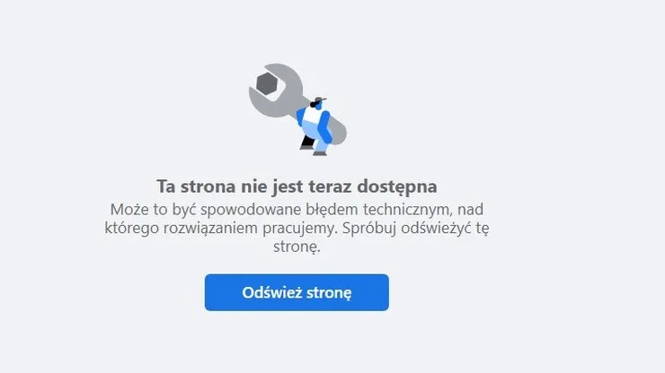 Zdjęcie Facebook nie działa? Sprawdź, co się dzieje i jak to naprawić