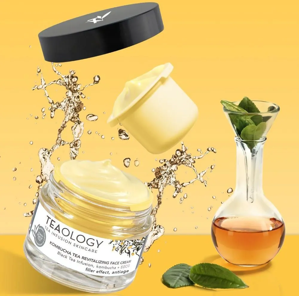 Teaology Kombucha Tea Revitalizing Face Cream produkt i składniki
