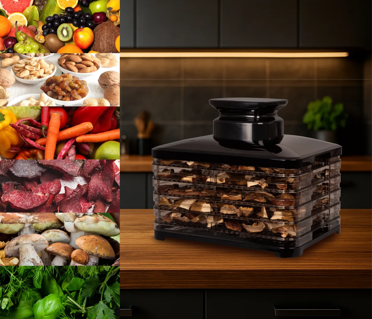 suszarka do żywności i piekarnik suszenie mięsa