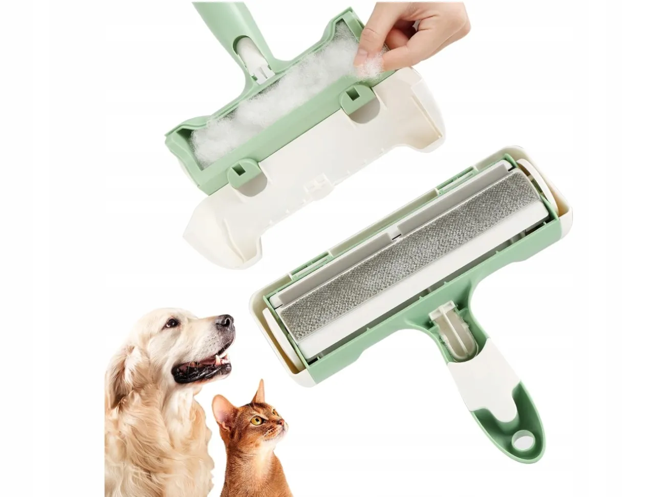 narzędzia do usuwania sierści psa z mebli