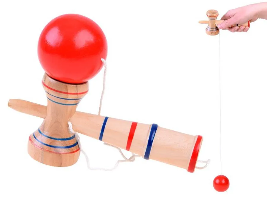 różne rodzaje kulek na sznurku zabawki Kendama Lato-lato