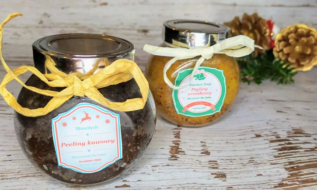 przechowywanie domowego peelingu kawowego