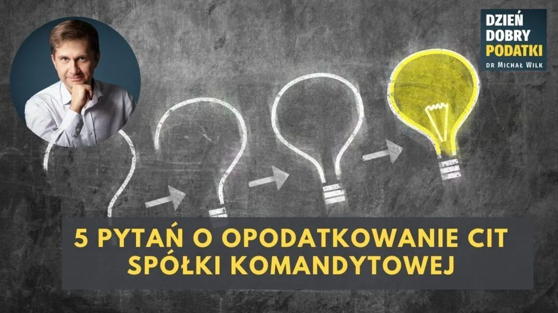 schemat podwójne opodatkowanie spółka komandytowa