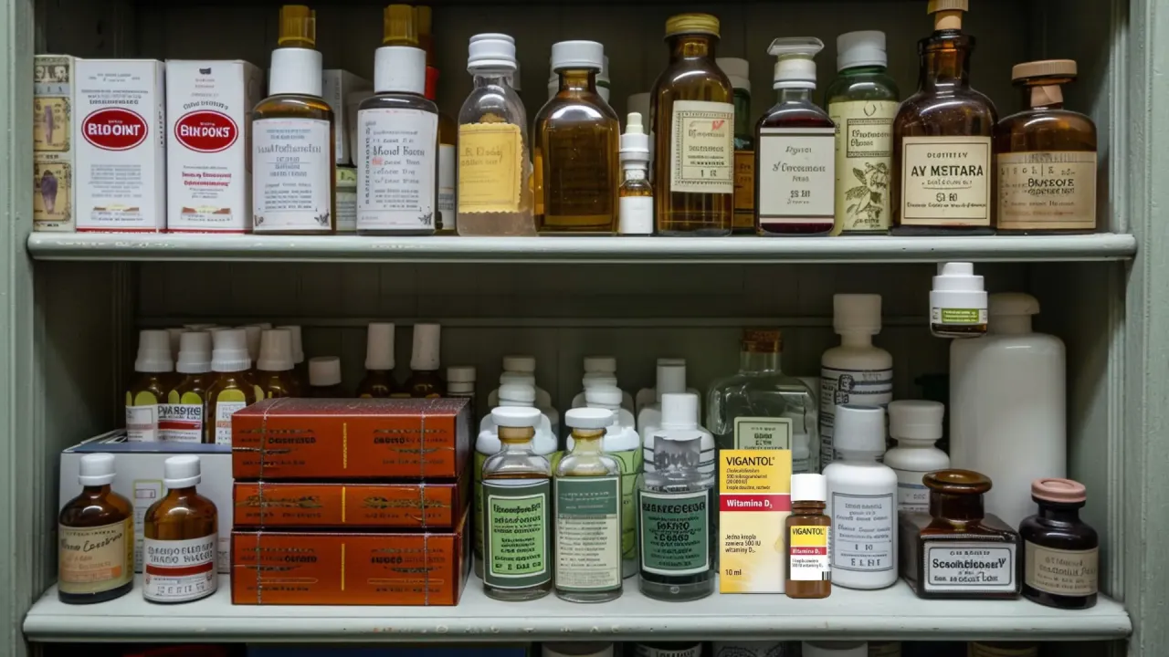 apteka półka witamina D