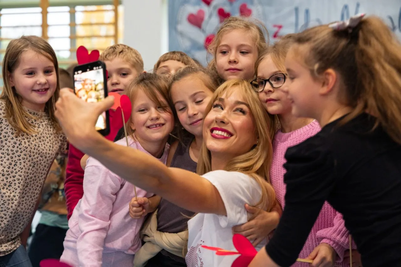 Dzieci w akcji wolontariackiej