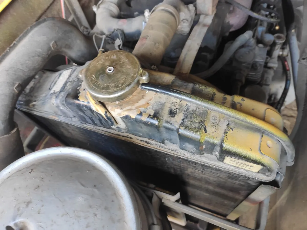 Płukanie układu chłodzenia ciągnika