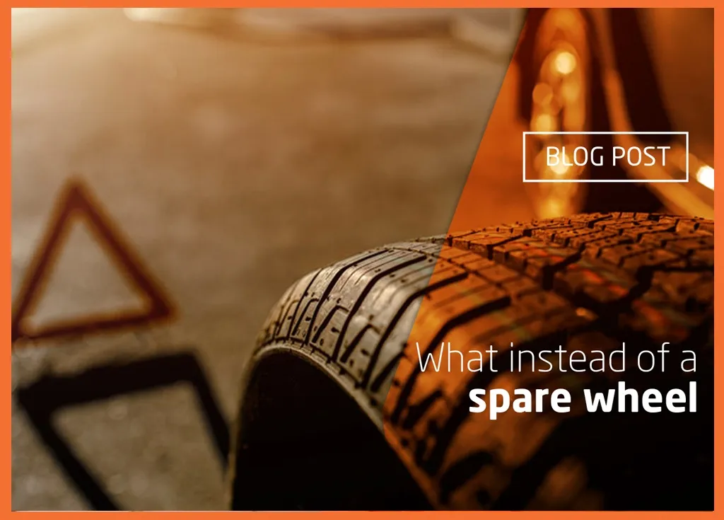 porównanie alternatyw koła zapasowego infografika