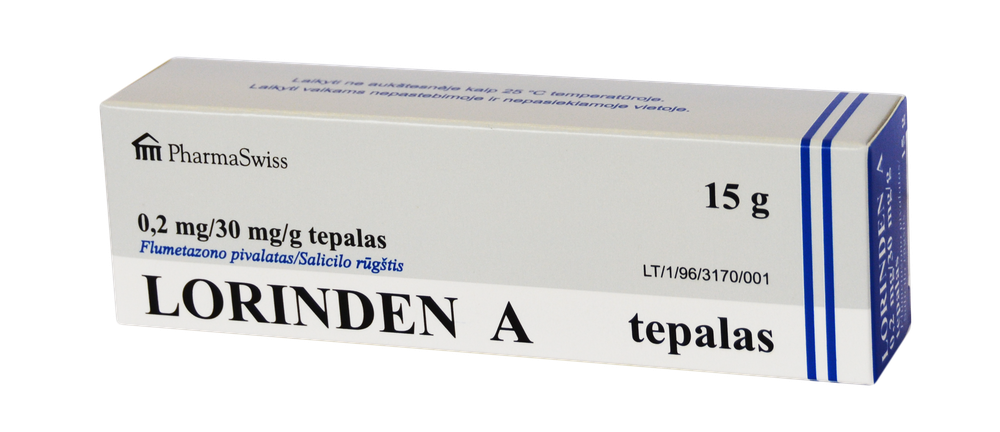 Opakowanie Lorinden A maść